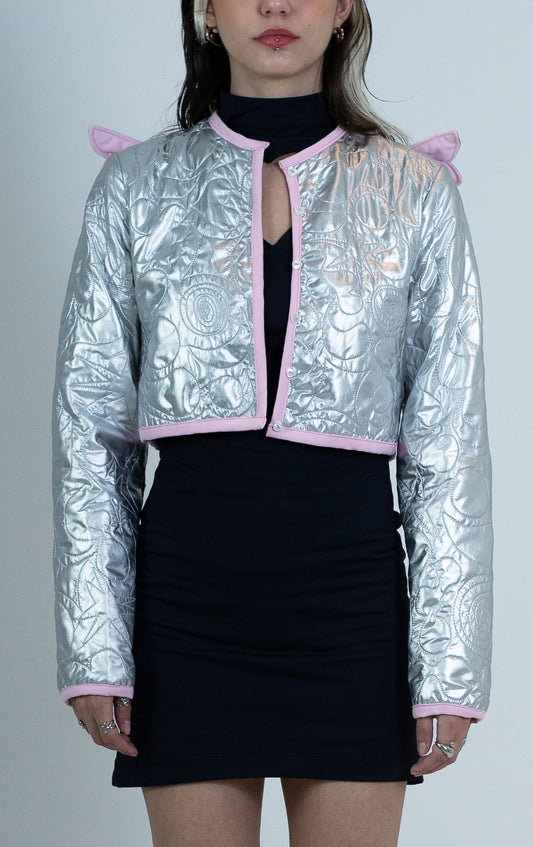 Bomber Jacket Silver Dream - Tamanho P