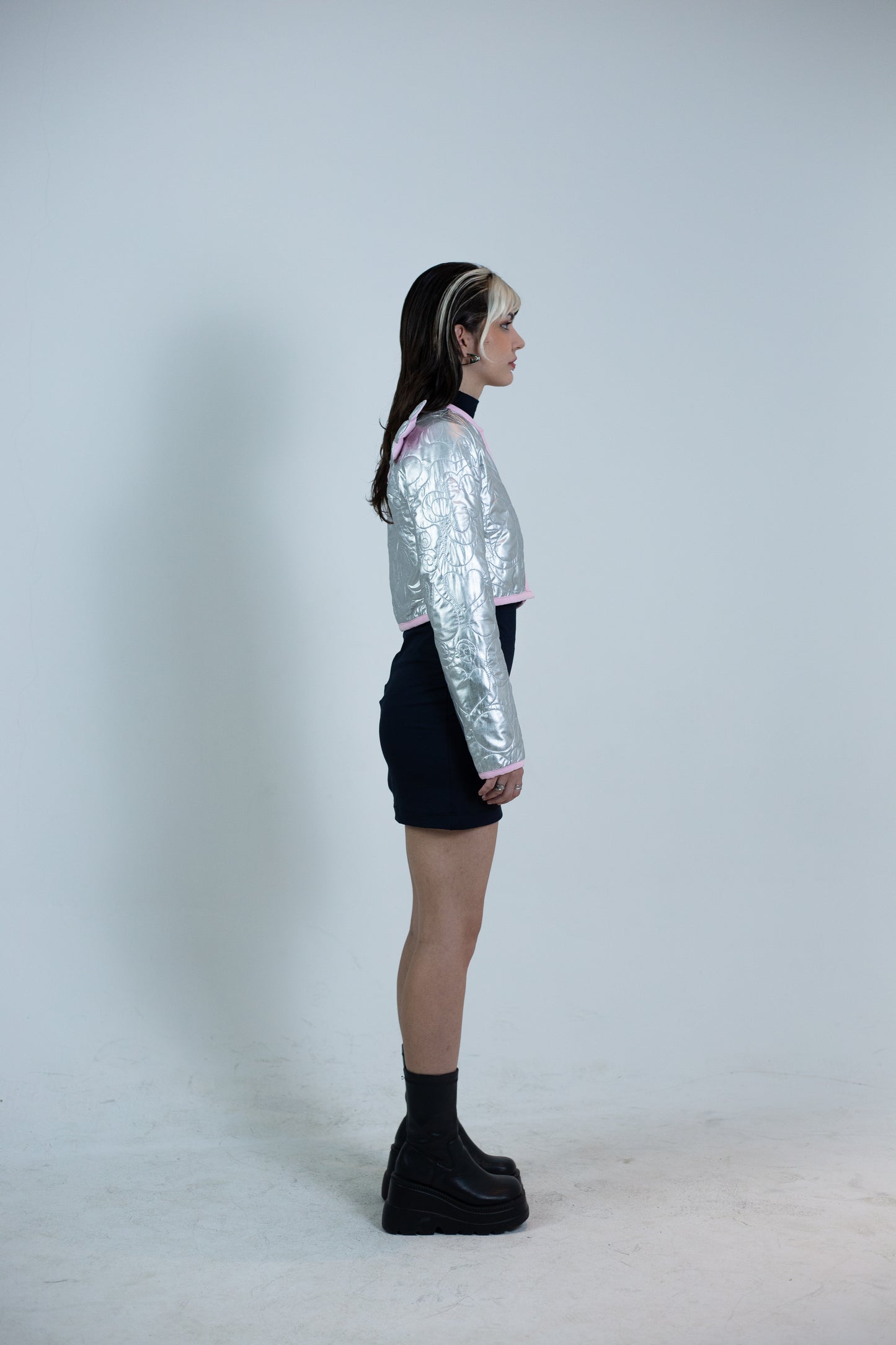 Bomber Jacket Silver Dream - Tamanho P
