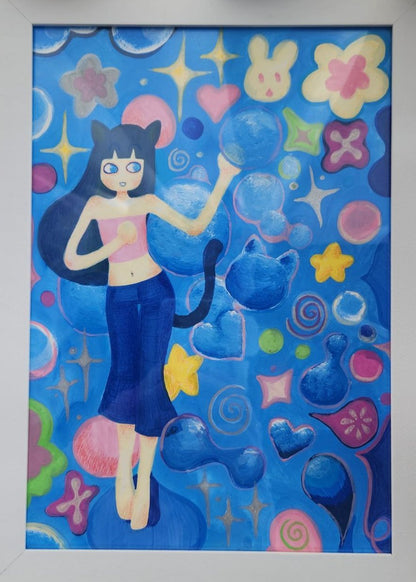 Pintura Catdoll